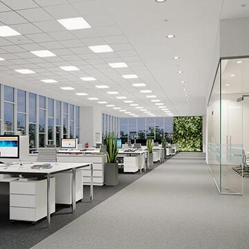 Ofis aydınlatması